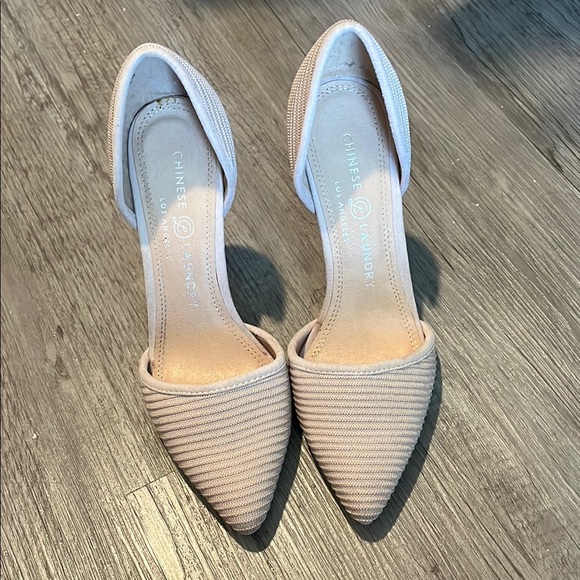 Chinese Laundry Shoes - New Chinese Laundry Women's Cream pink Heels